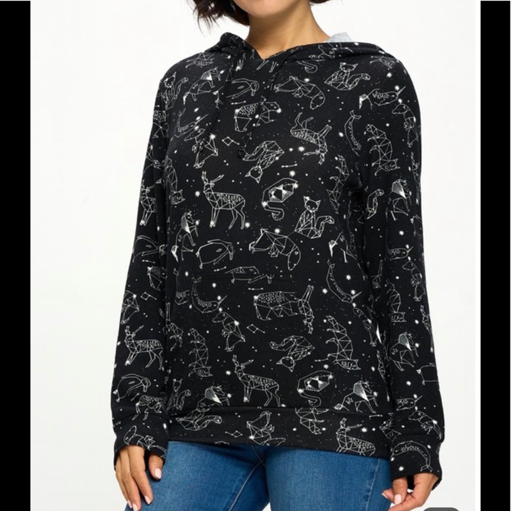 Celestial Animals Hoodie - Picture 3 of 9